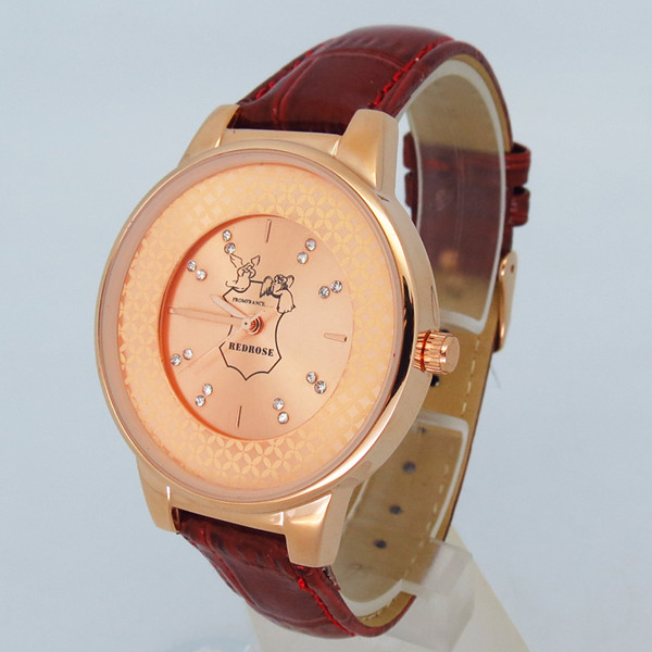 時(shí)尚男士石英皮帶表,雙層表面,真皮表帶,真空電