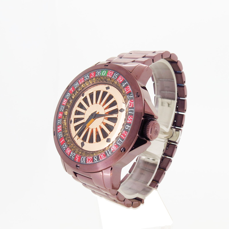 可批發(fā)可定制的款式機械鏤空手表