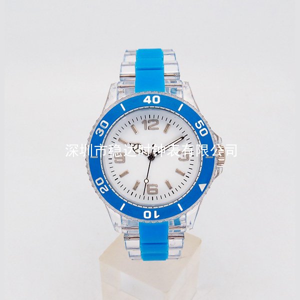 新款朔料殼帶禮品手表