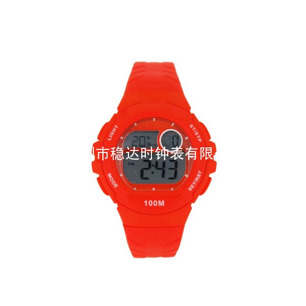 紅色朔料殼電子表定做