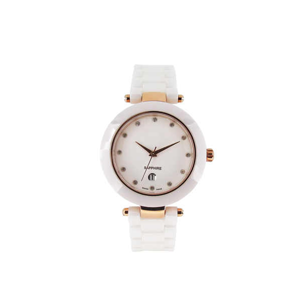 穩(wěn)達(dá)時(shí)韓版潮流款陶瓷女士手表定制