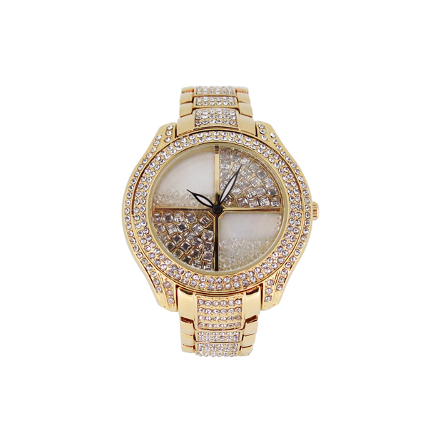 深圳手表廠家供應(yīng)時尚女士鑲鉆手表定制【穩(wěn)達(dá)時鐘表】