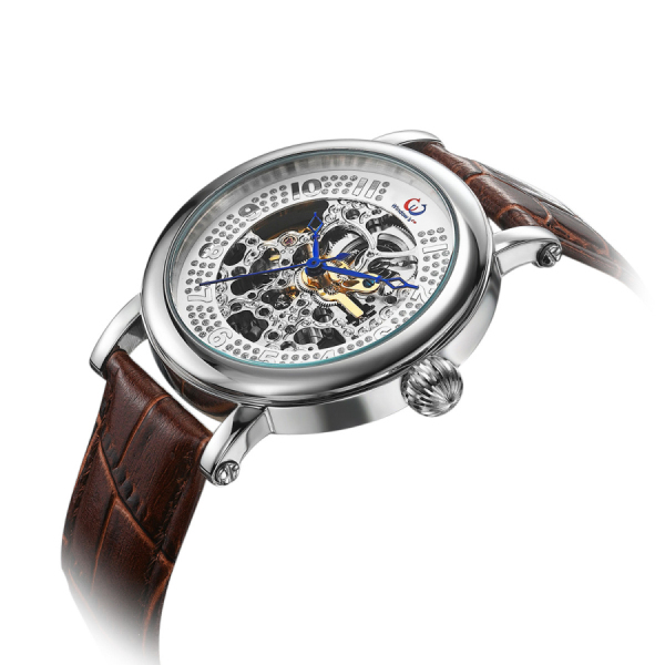 專業(yè)定制全自動鏤空男士機(jī)械商務(wù)禮品手表批發(fā)廠家【穩(wěn)達(dá)時鐘表】