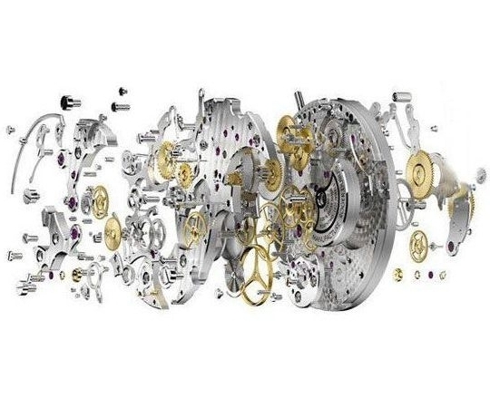 穩(wěn)達時手表廠家機芯分解圖