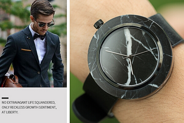 穩(wěn)達(dá)時(shí)手表廠家大理石手表可定制