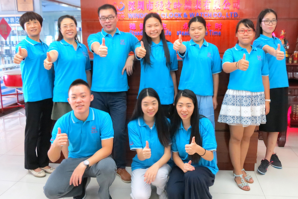 深圳手表廠家服務(wù)團(tuán)隊(duì)