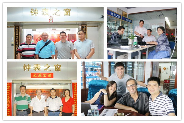 深圳手表廠家客戶案例
