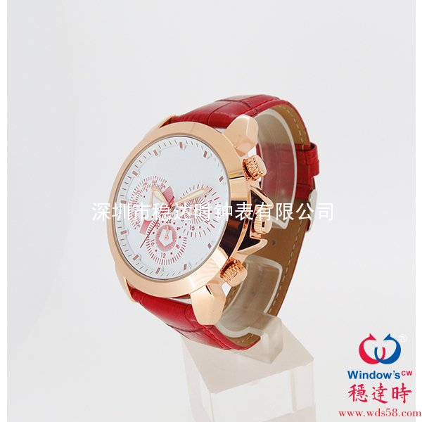 男生潮流皮帶手表