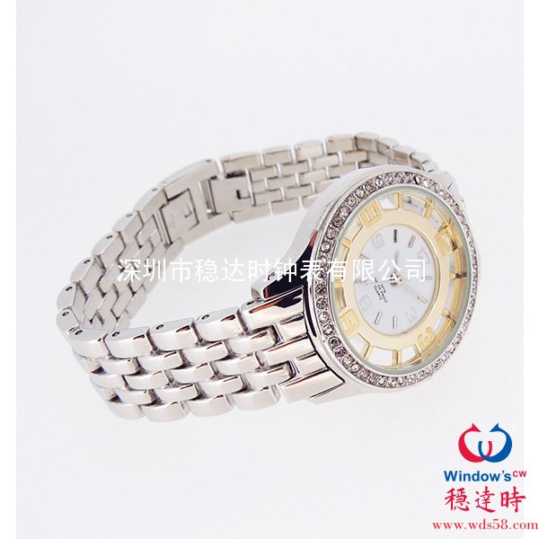 鏤空合金殼帶手表