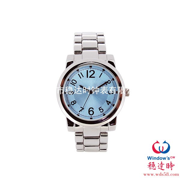 男士休閑合金帶手表