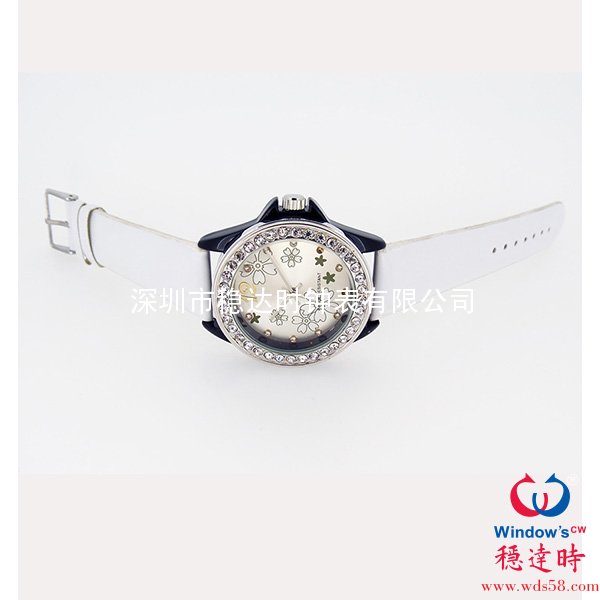 潮流美少女皮帶手表