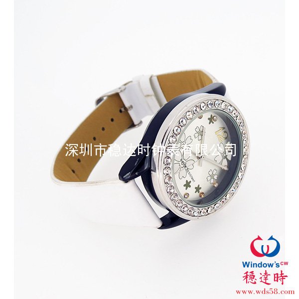潮流美少女皮帶手表
