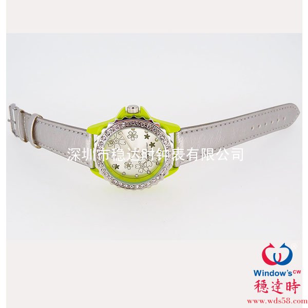 潮流美少女皮帶手表