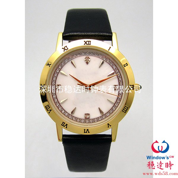 銅殼真皮禮品手表