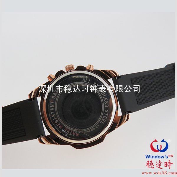 硅膠帶男士商務(wù)手表