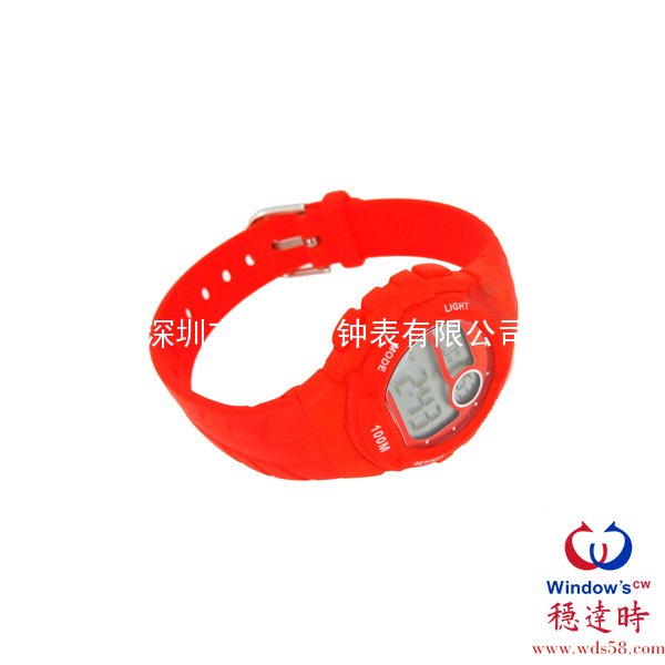 紅色朔料殼電子表定做