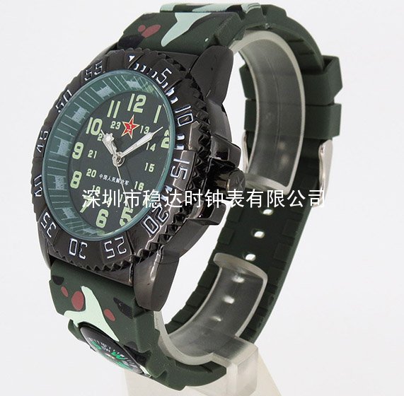 穩(wěn)達時高檔防水禮品軍表批發(fā)工廠