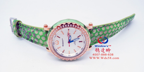穩(wěn)達(dá)時(shí)可拆換diy水晶殼禮品手表定制廠(chǎng)家