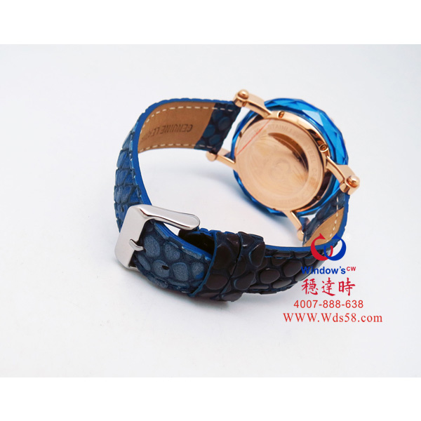 穩(wěn)達時可拆換diy水晶殼禮品手表