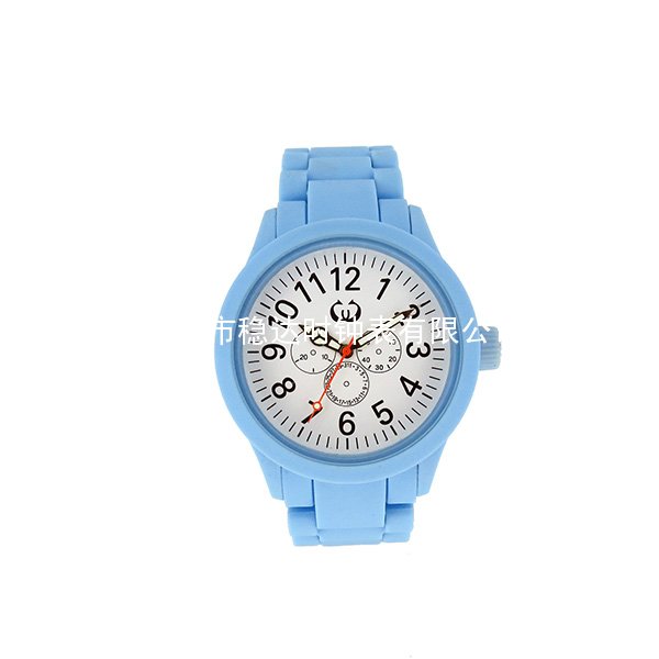 穩(wěn)達時硅膠帶時尚手表