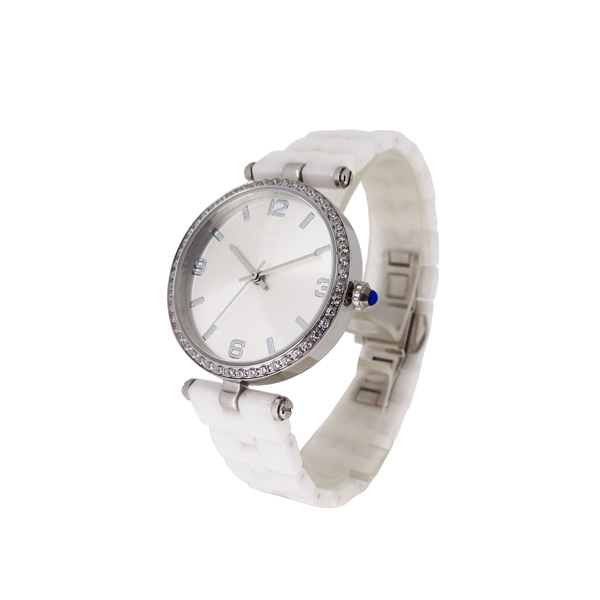 穩(wěn)達(dá)時(shí)高檔陶瓷女士禮品手表批發(fā)定制工廠