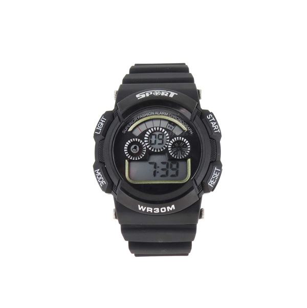 穩(wěn)達時多功能塑膠電子手表定制工廠