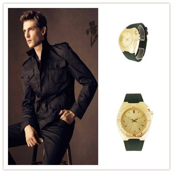 穩(wěn)達時合金簡約經(jīng)典男士手表手表定做廠家