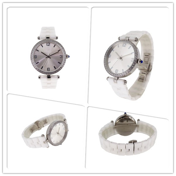 穩(wěn)達(dá)時(shí)高檔陶瓷女士禮品手表定制工廠