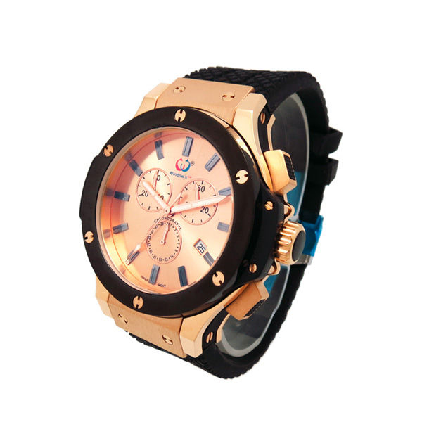 穩(wěn)達(dá)時潮流不銹鋼手表加工廠