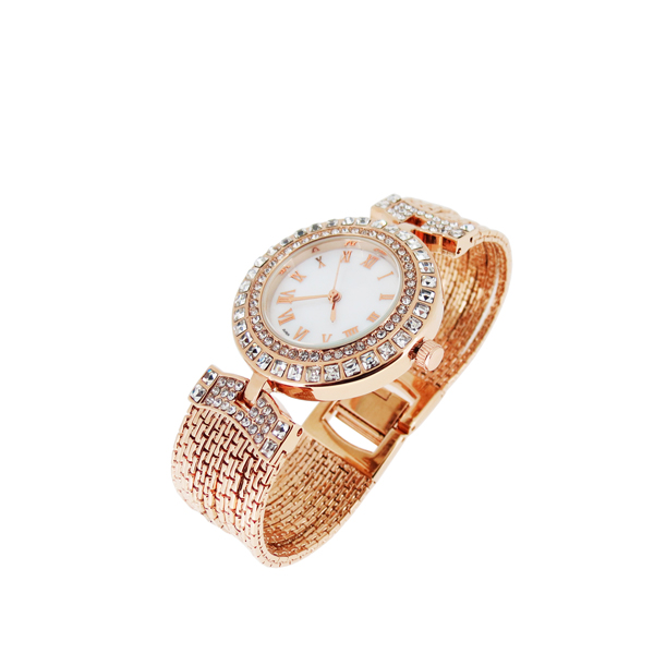 深圳女士鑲鉆手鏈禮品手表定制廠家