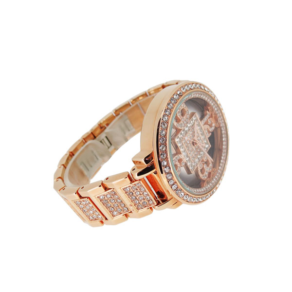 深圳手表廠家供應鑲鉆女士手表定制