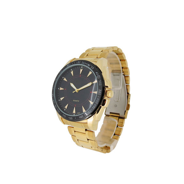 手表貼牌加工廠供應(yīng)男士商務(wù)禮品手表 合金套裝三度防水