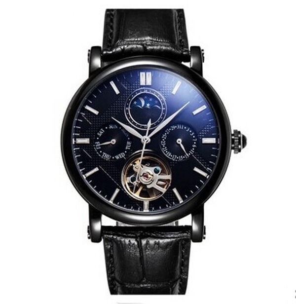 穩(wěn)達(dá)時(shí)手表定制廠家供應(yīng)不銹鋼男士多功能機(jī)械手表定制