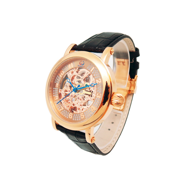 專業(yè)定制全自動(dòng)鏤空男士機(jī)械商務(wù)禮品手表批發(fā)廠家【穩(wěn)達(dá)時(shí)鐘表】