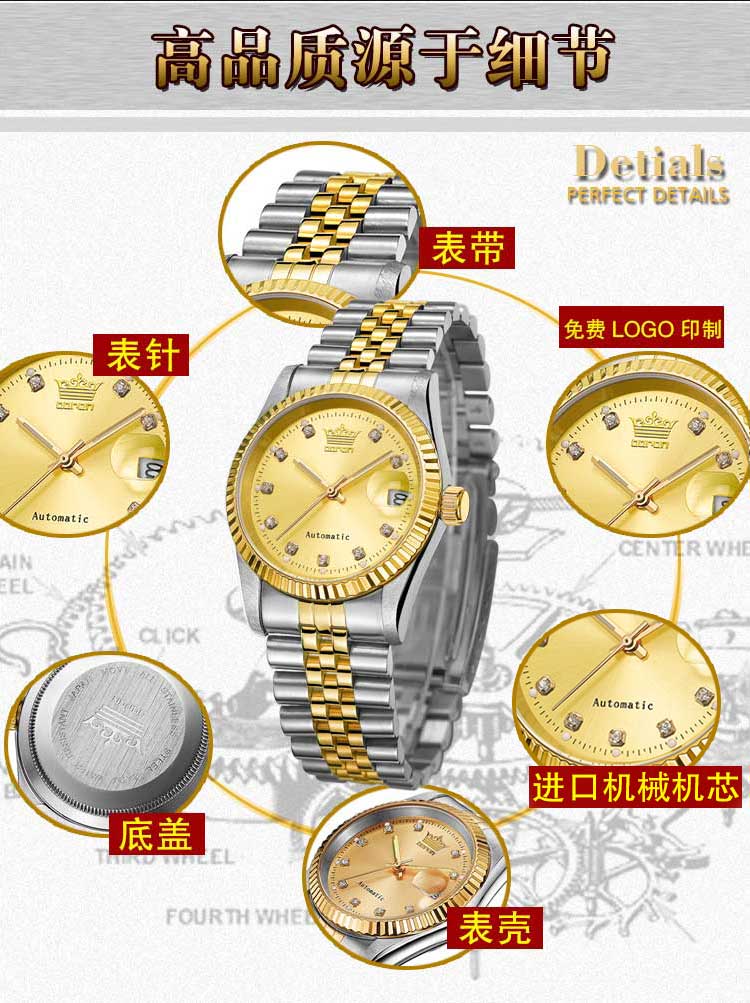 經(jīng)典男士機械手表廠家-【穩(wěn)達時】月產(chǎn)量30萬,高品質(zhì)對接