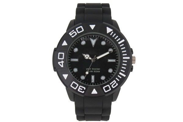 酷炫純黑運(yùn)動款型&mdash;電子表廠穩(wěn)達(dá)時出品