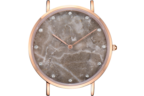 大理石手表廠的表面是純手工打磨而成的