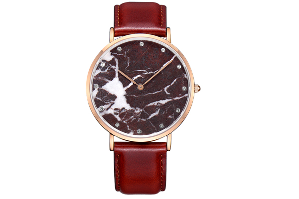 走過自然，在腕間記錄斑駁的歲月，手表加工廠的大理石手表