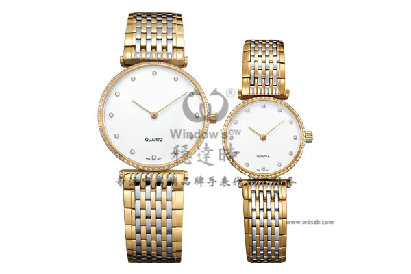情侶對(duì)表批量定做 穩(wěn)達(dá)時(shí)腕表廠家出品