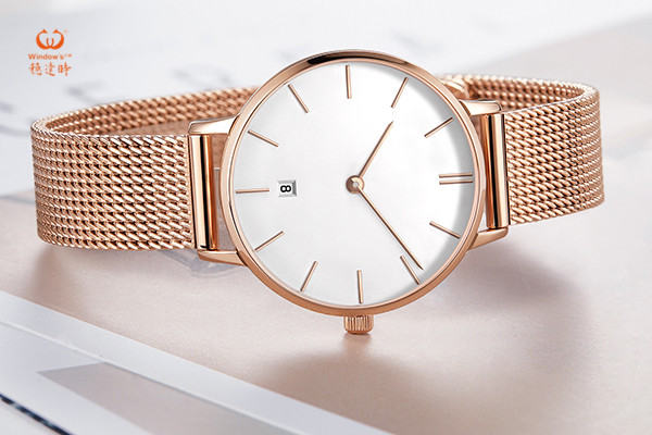 編織鋼帶腕表定制 廠家源頭供應