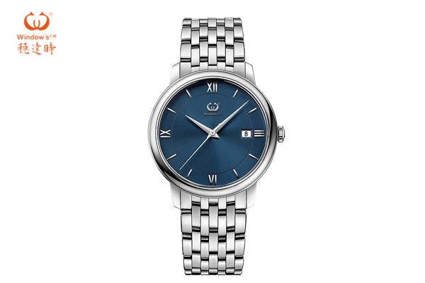 鋼帶手表定制 文藝商務(wù)風(fēng)尚 穩(wěn)達(dá)時出品