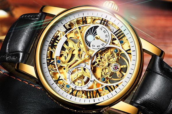 高檔機(jī)械手表 清晰可見(jiàn)的機(jī)械運(yùn)轉(zhuǎn) 視覺(jué)的盛宴&mdash;&mdash;穩(wěn)達(dá)時(shí)