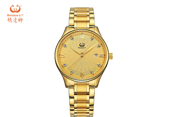 鋼帶腕表 精鋼材質(zhì) 高端品質(zhì)穩(wěn)達(dá)時(shí)定制