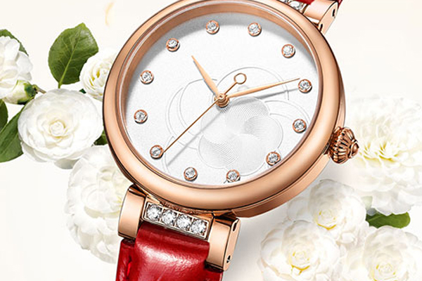 精致女士皮帶鑲鉆石英腕表 穩(wěn)達(dá)時(shí)廠家批量直銷