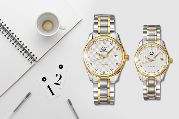 商務(wù)間金色男女士腕表穩(wěn)達(dá)時(shí)廠家直銷