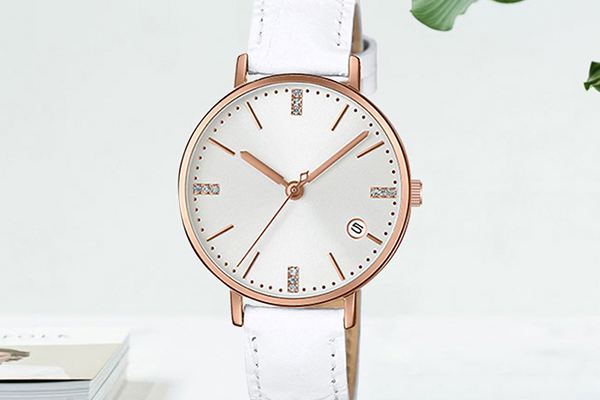 簡約時尚女士手表定做-穩(wěn)達時手表廠一手直供