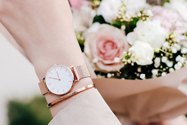 簡約超薄女士石英表