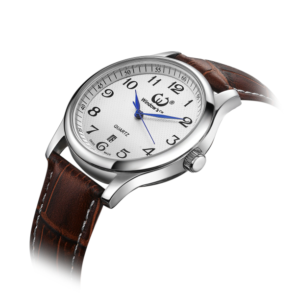 簡約經(jīng)典商務(wù)男士手表定制廠家【穩(wěn)達(dá)時鐘表】